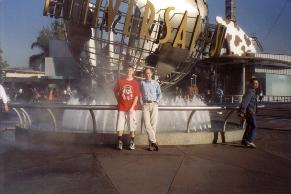 Jeremy and Jay at Universal Studios