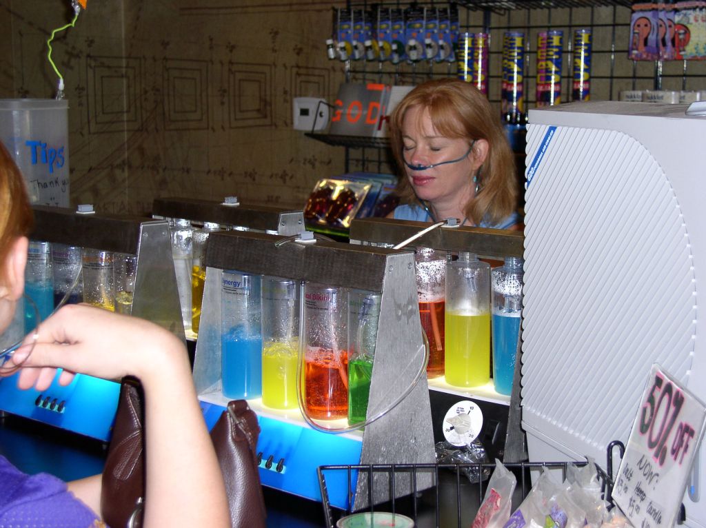 Jane at Oxygen Bar in Vegas