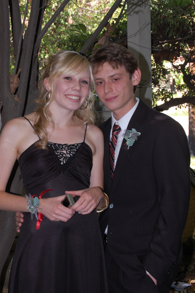 David Greene and Natania at Prom