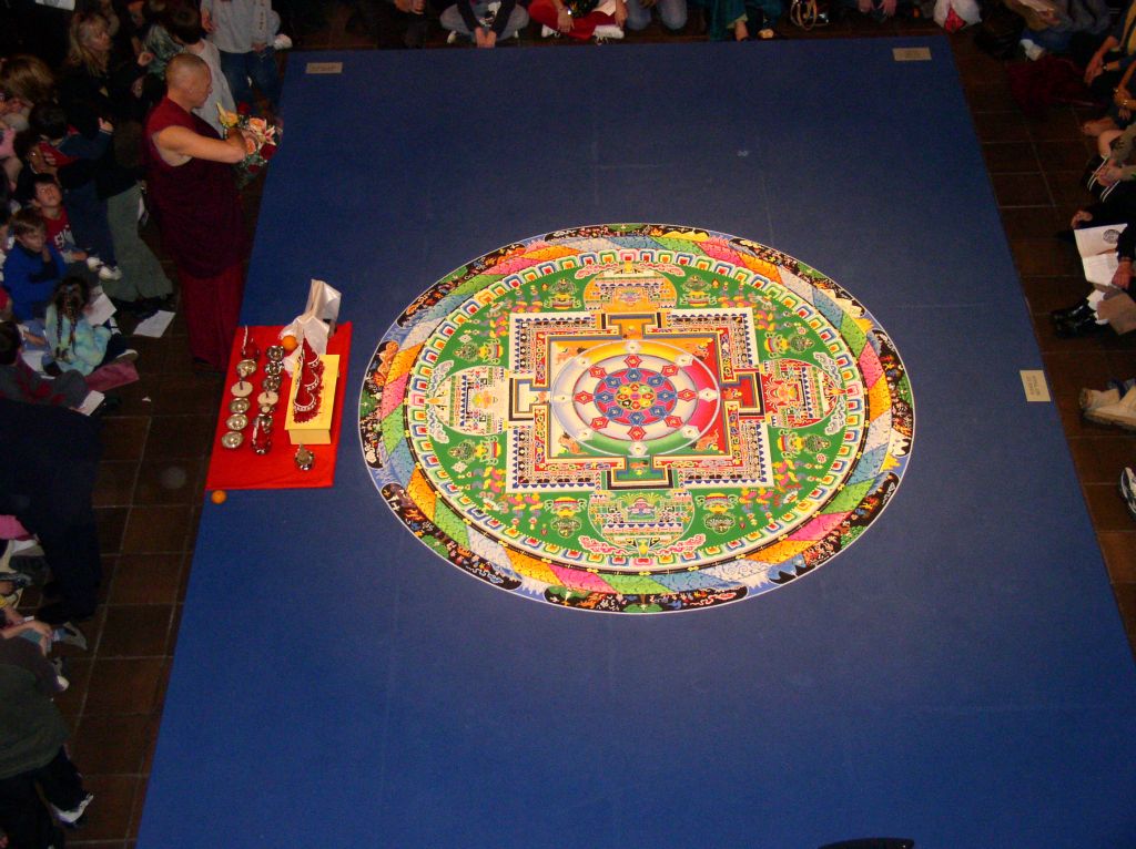 Sand Mandala at LACMA