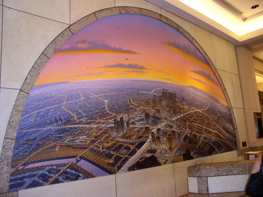 Mural in Metro Tunnel