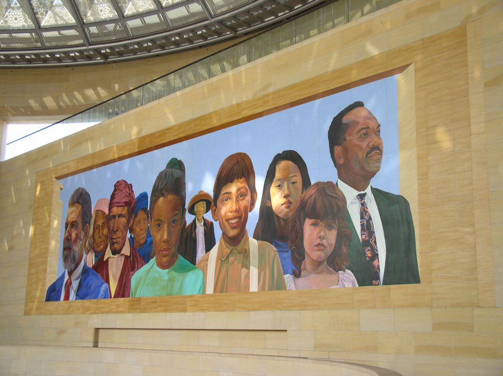 Mural in Union Station